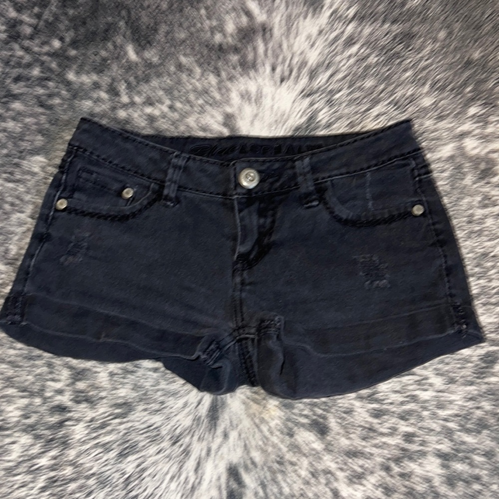 Size 0 blue asphalt shorts